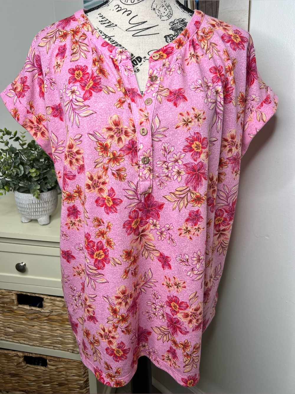 Brand New-Loft Floral Top